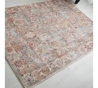 The Rug Shop UK Traditional Abstract Beige Easy to clean Machine Made Area Rug | Size: 200 cm x 290 cm The Rug Shop UK Beige 200 cm x 290 cm