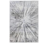 THE RUGS Abstract Collection Burst Design Rug in Grey | D149A | Size: 120 cm x 170 cm THE RUGS Grey 120 cm x 170 cm