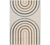 Adventures Kids Rainbow Cream & Multicolour Rug - 160X235 cm