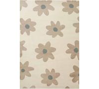 The Rugs Adventures Kids Rug Bloomy Cream Beige Kids Bedroom Rug Floral