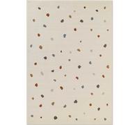 The Rugs Adventures Kids Rug Funny Dots Polypropylene Low Pile Playroom Rug In Cream
