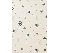 The Rugs Adventures Kids Rug Moony Cream Multicolour Kids Bedroom Rug