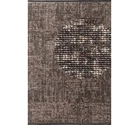The Rugs Brilliance Prisma Beige Rug And Runner Velour Abstract Beige