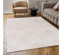 The Rugs Carmel Cream Geometric Area Rug And Runner Non Shedding, Stain Resistant, Soft