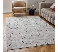 The Rugs Carmel Modern Area Rugs And Runners Arch Design Soft Pile In Navy Navy