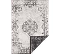 THE RUGS Cebu Reversible Indoor Outdoor Rug Polypropylene Flatweave Durable in Black | Size: 200 cm x 290 cm THE RUGS Black 200 cm x 290 cm