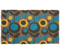 The Rugs Coir Doormat Gainsborough Abstract Floral 40X70 Cm