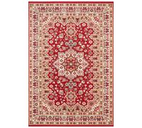 THE RUGS Design Oriental Parun Tabriz Rug - Vintage Polypropylene Carpet in Red | Size: 120 cm x 170 cm THE RUGS Red 120 cm x 170 cm