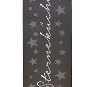 THE RUGS Design Velours Kitchen Runner Rug Non Slip Durable Comfort Mat in Grey | Size: 67 cm x 180 cm THE RUGS Grey 67 cm x 180 cm