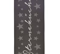 THE RUGS Design Velours Kitchen Runner Rug Non Slip Durable Comfort Mat in Grey | Size: 67 cm x 180 cm THE RUGS Grey 67 cm x 180 cm