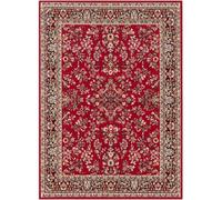 THE RUGS Design Velours Vintage Rug - Soft Polypropylene Classic Oriental Style in Red | Size: 180 cm x 260 cm THE RUGS Red 180 cm x 260 cm