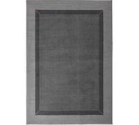 Designer Velours Grey Runner “Band” - Classic Elegance - 160X230 cm