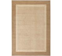 Designer Velours Beige Runner “Band” - Classic Elegance - 80X450 cm