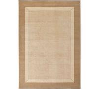 Designer Velours Beige Runner “Band” - Classic Elegance - 200X290 cm