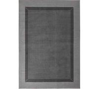 Designer Velours Grey Runner “Band” - Classic Elegance - 120X170 cm