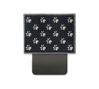 The Rugs Dog Themed Washable Car Boot Mat and Runner - 80X100 cm