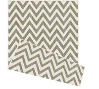 The Rugs Duo Weave Collection Outdoor Indoor Beige Rugs Zigzag Design