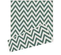 The Rugs Duo Weave Collection Outdoor Indoor Green Rugs Zigzag Design