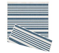 The Rugs Duo Weave Collection Outdoor Rugs In Modern Stripes