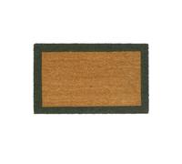 The Rugs Eco-Friendly Brown & Green Coir Outdoor Mat - 45X75 cm