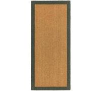 The Rugs Eco-Friendly Brown & Green Coir Outdoor Mat - 55X125 cm