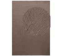 Eleni Wool Rug - Natural Brown Colour - Ø 200 cm