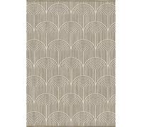 The Rugs Flatweave Indoor Outdoor Reversible Rug Pangli Durable Polypropylene In Beige