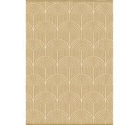 Pangli Flatweave Reversible Yellow Rug Indoor-Outdoor - 120X170 cm