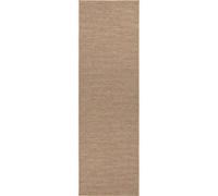 The Rugs Flatwoven Indoor Outdoor Runner Nature Chevron Design Durable Sisal In Beige Beige