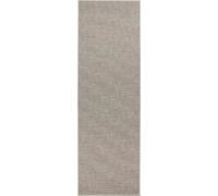 THE RUGS Flatwoven Indoor Outdoor Runner Nature Chevron Design Durable Sisal in Grey | Size: 80 cm x 500 cm THE RUGS Grey 80 cm x 500 cm