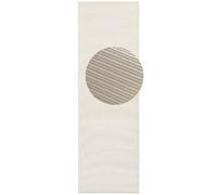 The Rugs Flatwoven Sisal Look Runner Indoor Outdoor Durable Low Maintenance In White