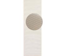 The Rugs Flatwoven Sisal Look Runner Indoor Outdoor Durable Low Maintenance In White
