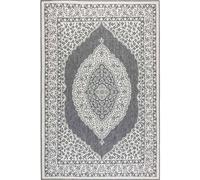 THE RUGS Gemini Reversible Indoor & Outdoor Rug Polypropylene Medallion Rug in Grey | Size: 160 cm x 230 cm THE RUGS Grey 160 cm x 230 cm