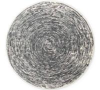 Gloria Grey Round Rug - Cavallo - Ø 160 cm