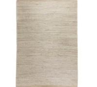 The Rugs Handloom Jute Rug Dhaka Natural Jute Wool Cotton Woven Rug In Cream
