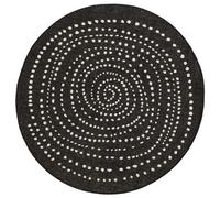 THE RUGS Indoor Outdoor Bali Round Rug Reversible Flatweave Polypropylene in Green | Size: 200 cm diameter THE RUGS Green 200 cm diameter