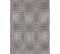 THE RUGS Indoor Outdoor Coin Rug Geometric Design, Polypropylene, Durable in Black | Size: 80 cm x 150 cm THE RUGS Black 80 cm x 150 cm