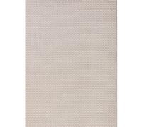 The Rugs Indoor Outdoor Coin Rug Geometric Design, Polypropylene, Durable In Cream Cream 80cm x 150cm