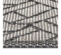 THE RUGS Indoor Outdoor Geometric Rug Flatweave UV Resistant Weatherproof in Beige | Size: 64 cm x 120 cm THE RUGS Beige 64 cm x 120 cm