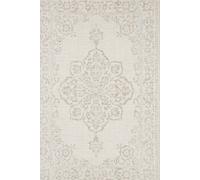 THE RUGS Indoor Outdoor Rug Tilos Vintage Oriental Polypropylene Durable in Cream | Size: 80 cm x 150 cm THE RUGS Cream 80 cm x 150 cm