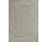 THE RUGS Indoor Outdoor Trenzado Rug Polypropylene Bordered Plain Design in Cream | Size: 200 cm diameter THE RUGS Cream 200 cm diameter