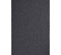 THE RUGS Indoor Outdoor Trenzado Rug Polypropylene Bordered Plain Design in Dark Grey | Size: 80 cm x 150 cm THE RUGS Dark Grey 80 cm x 150 cm