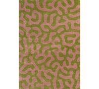 The Rugs Joli Doodle Green & Pink Rug - 200X290 cm
