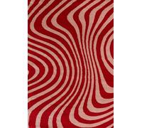 The Rugs Joli Striped Red & Pink Rug - 80X150 cm