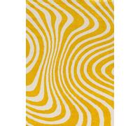 The Rugs Joli Striped Yellow & White Rug - 160X230 cm
