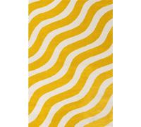 The Rugs Joli Wave Yellow & White Rug - 200X290 cm