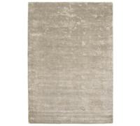 The Rugs Karma Grey Solid Luxury Viscose Rug - 200X300 cm