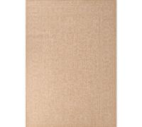 THE RUGS Kona Reversible Rug - Indoor Outdoor Flat Woven Polypropylene Low Pile in Beige | Size: 80 cm x 250 cm THE RUGS Beige 80 cm x 250 cm