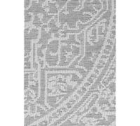THE RUGS Kona Reversible Rug - Indoor Outdoor Flat Woven Polypropylene Low Pile in White | Size: 160 cm diameter THE RUGS White 160 cm diameter