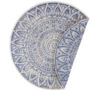 Indoor - Outdoor Round Lilja Vintage Blue Rug - Ø 240 cm